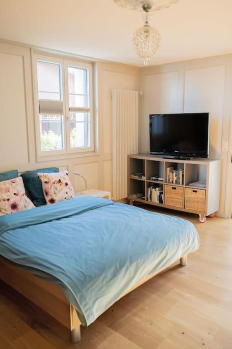 Seesicht Und Charmante Wohnung Bei Hanni Und Ueli Bottighofen Екстер'єр фото